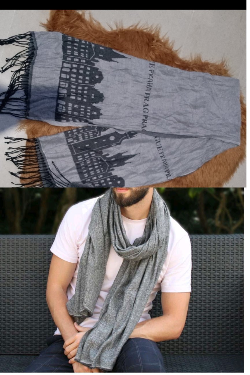 Echarpe pashmina cashmire & silk original 