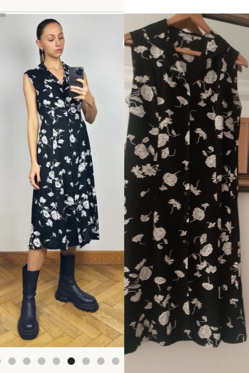 Robe florale chic