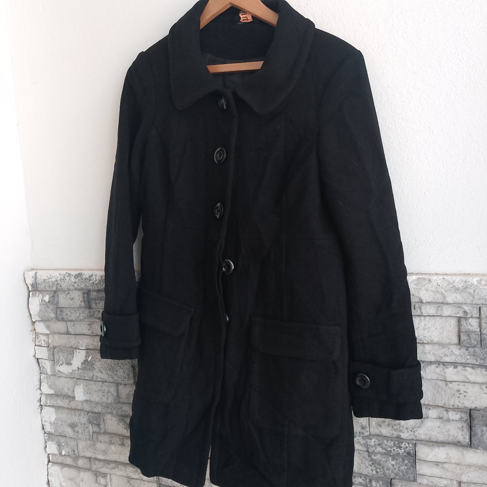 Deux manteau noir h&m