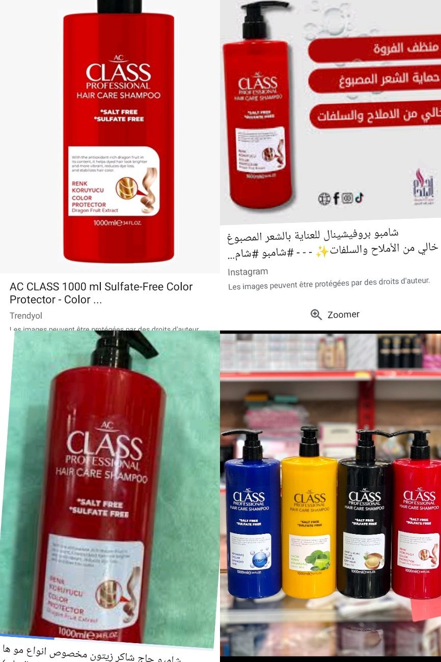 Shampoing sans sulfate made in Turquie 