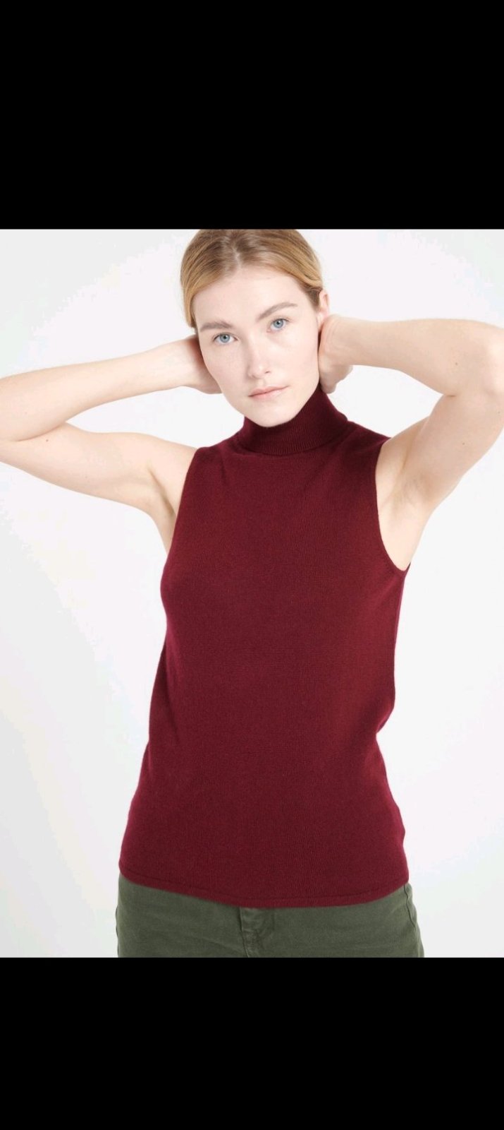 Pull bordeaux 