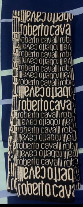 Echarpe roberto cavalli authentique unisex 