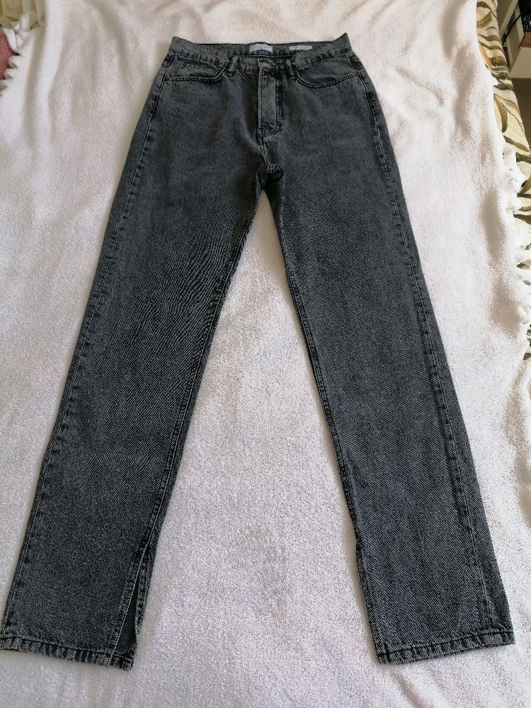 Jeans taille haute 