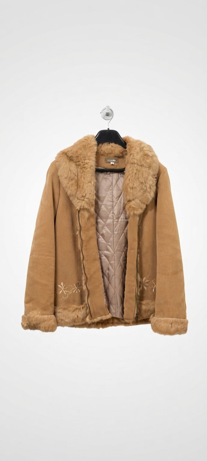 Manteau fourrure taille L