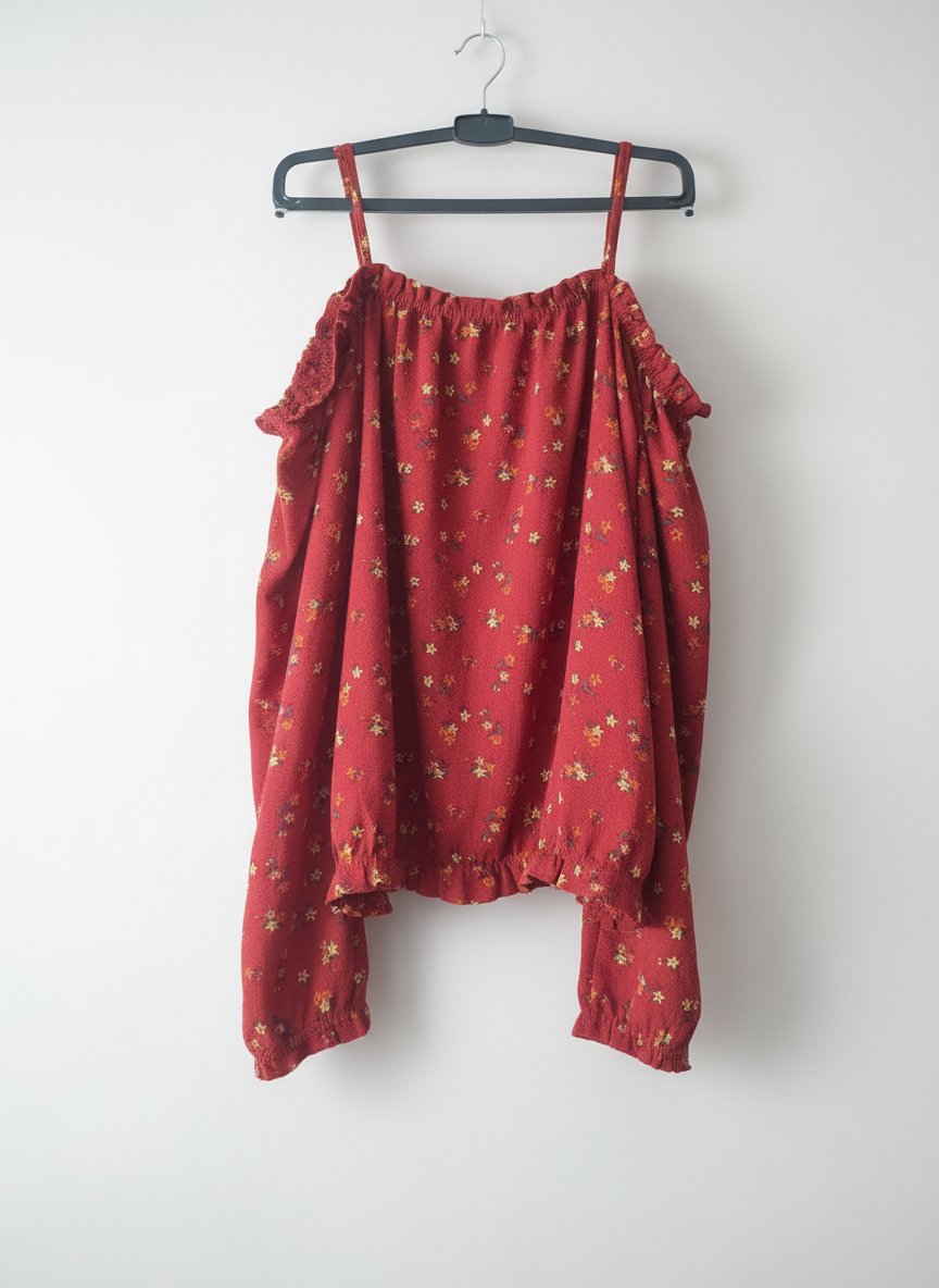 Pull / Chemise fleuri