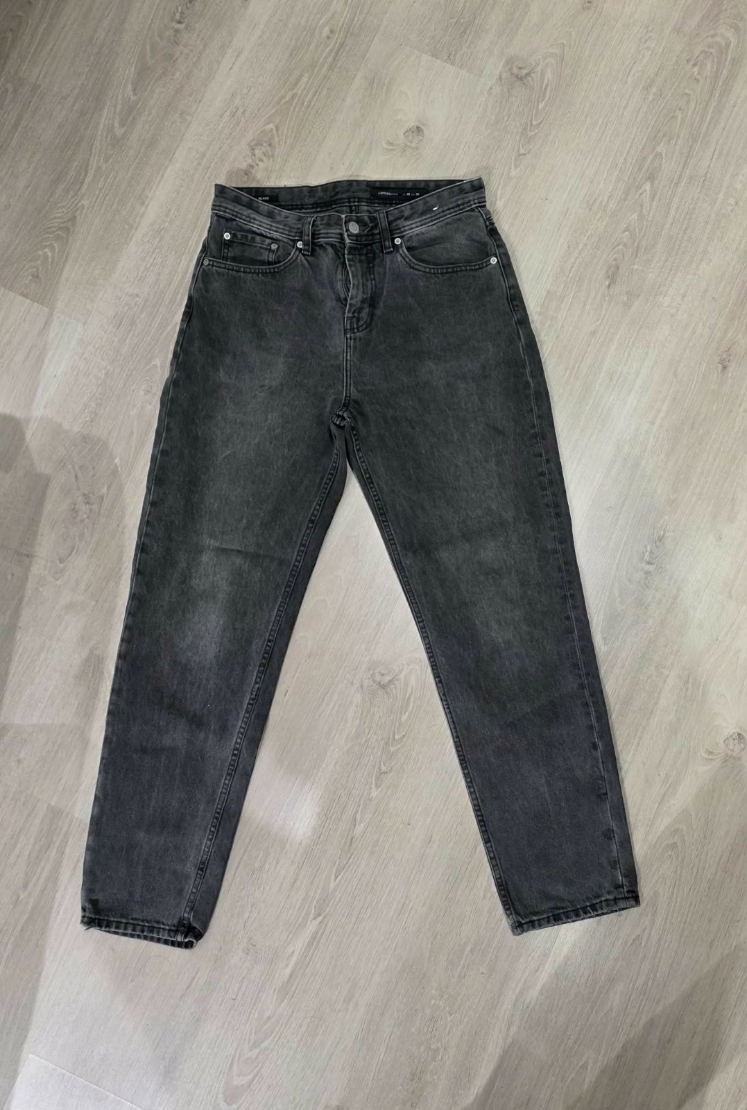 Jeans noir regular fit