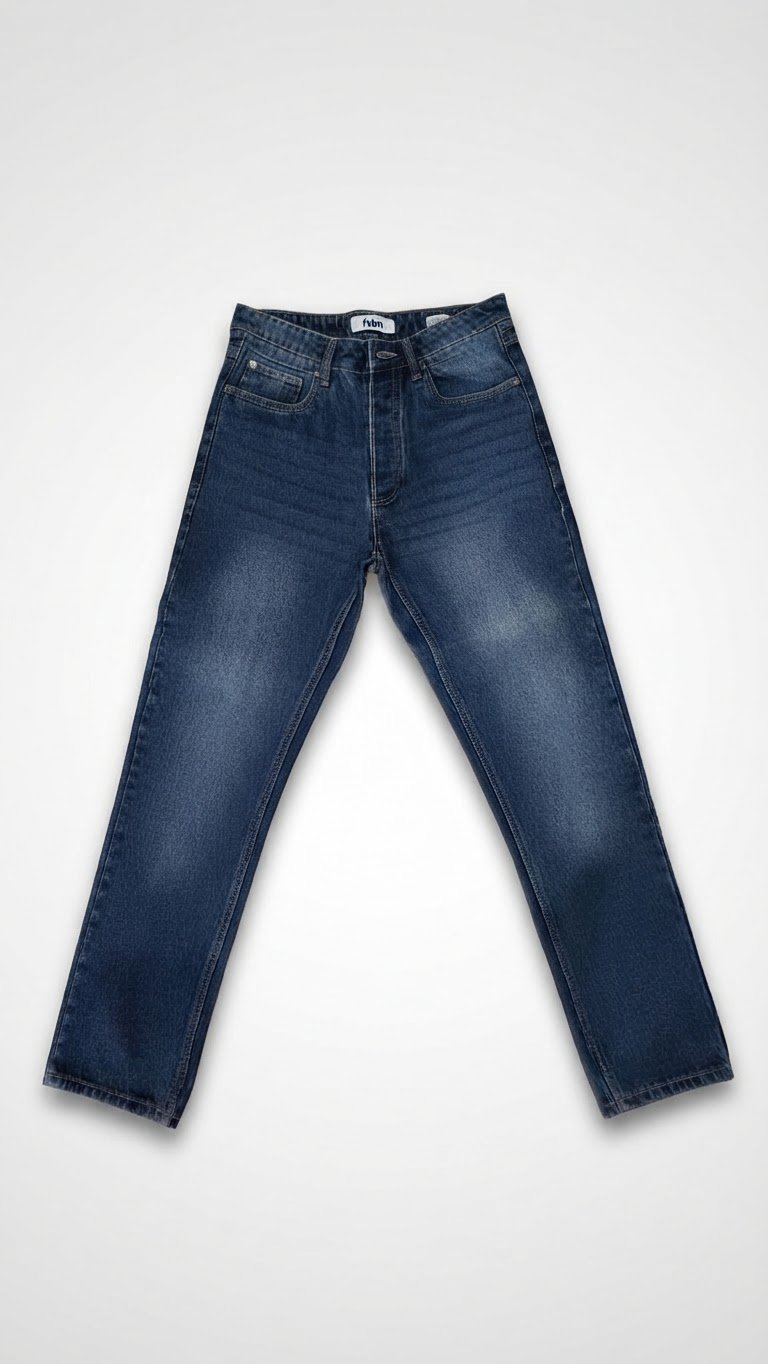 Jeans bleu straight legs