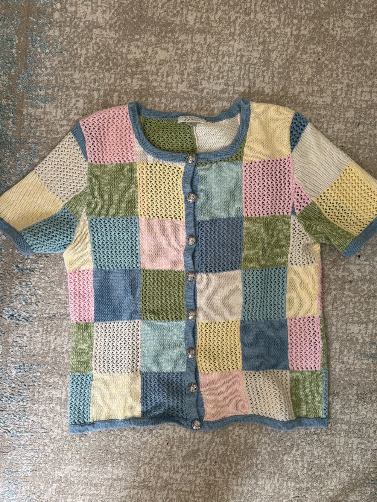 Cardigan multicolore