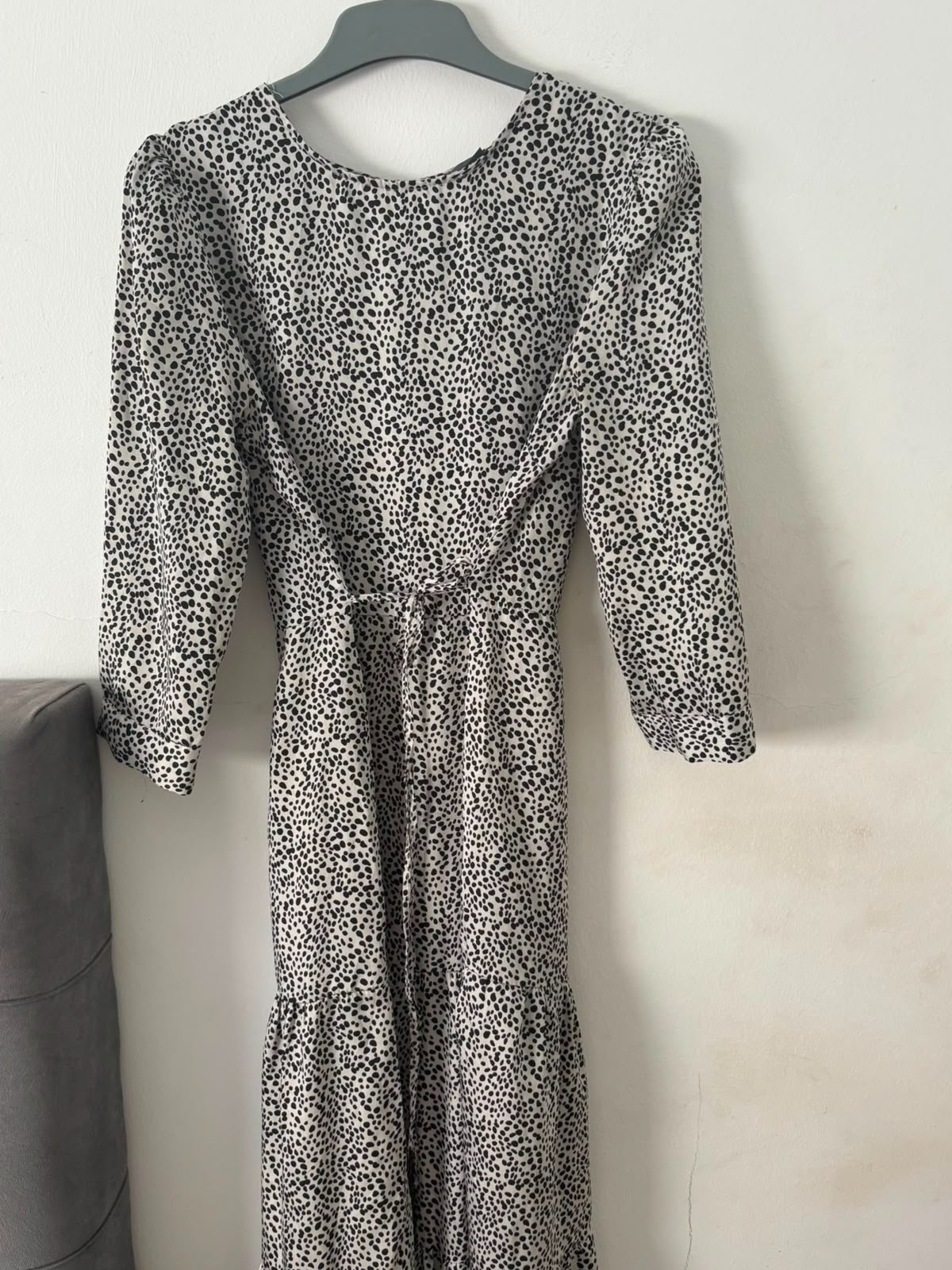 Robe noir et blanc 