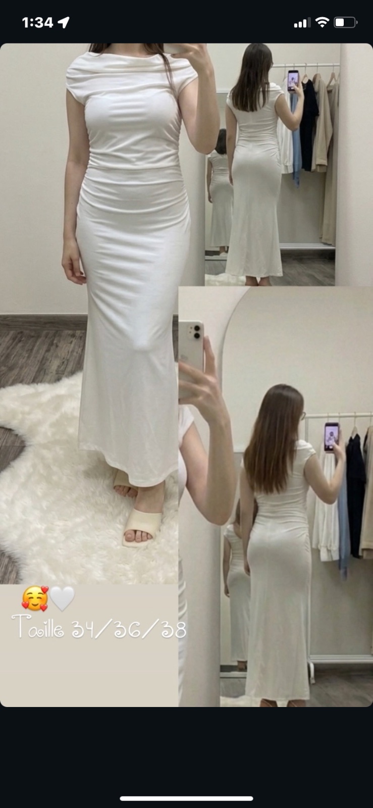 Robe blanche 