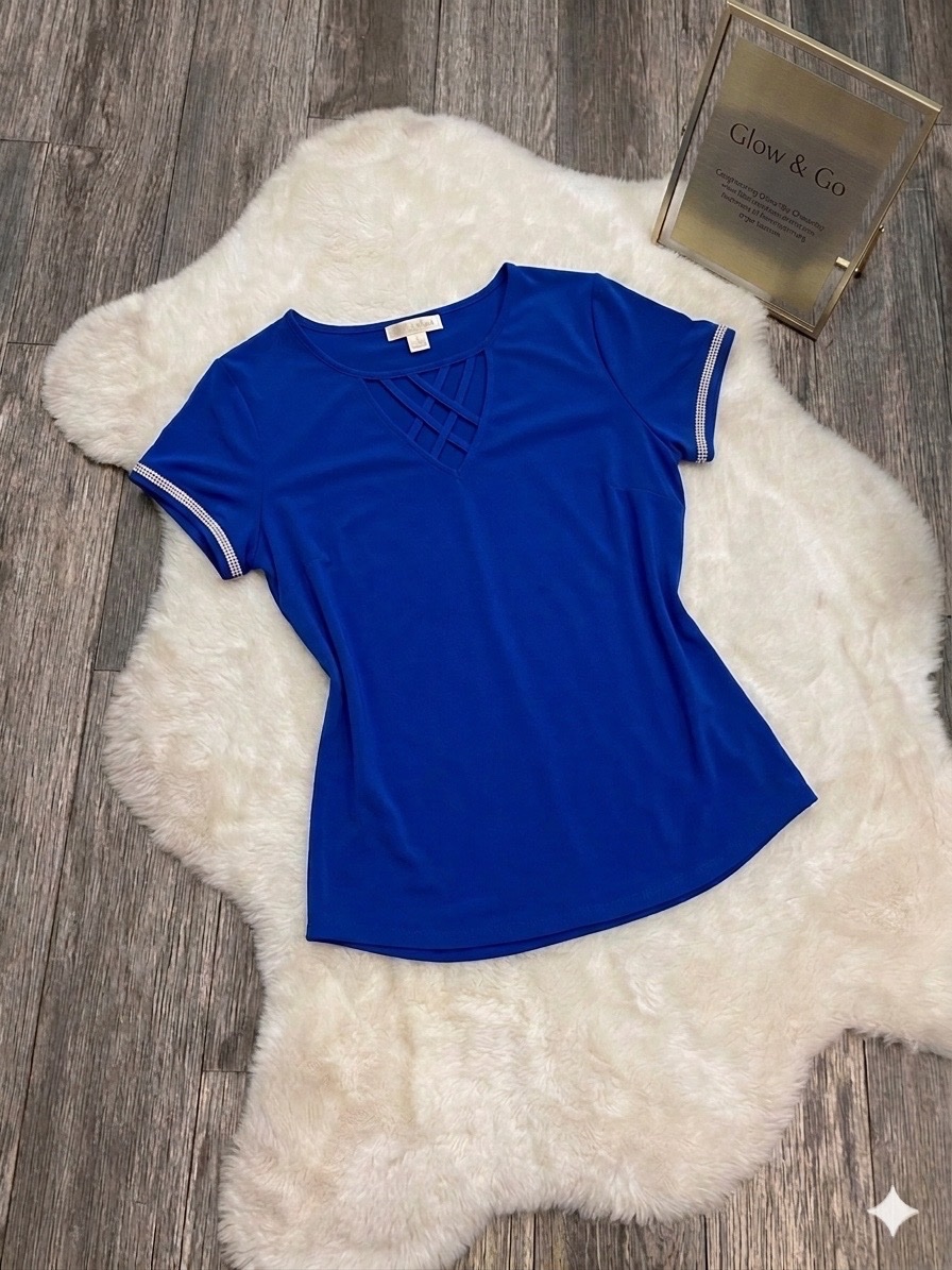 Pull bleu 