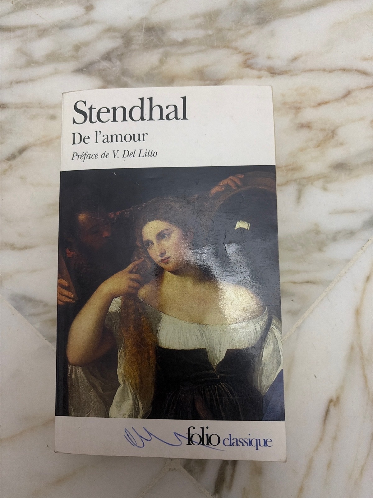 Stendhal de l'amour by preface de B del litto
