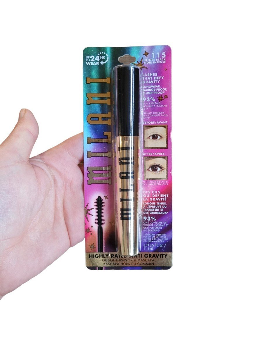 Milani~Mascara Highly Rated Anti Gravity - 115 : Intense Black