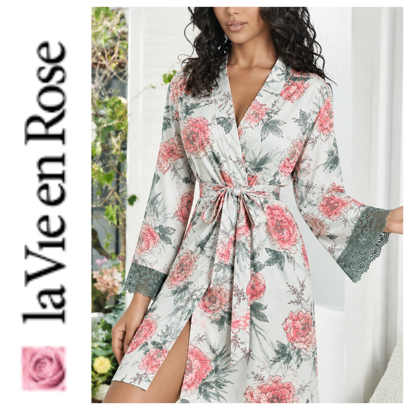 Kimono la vie en rose XS-S