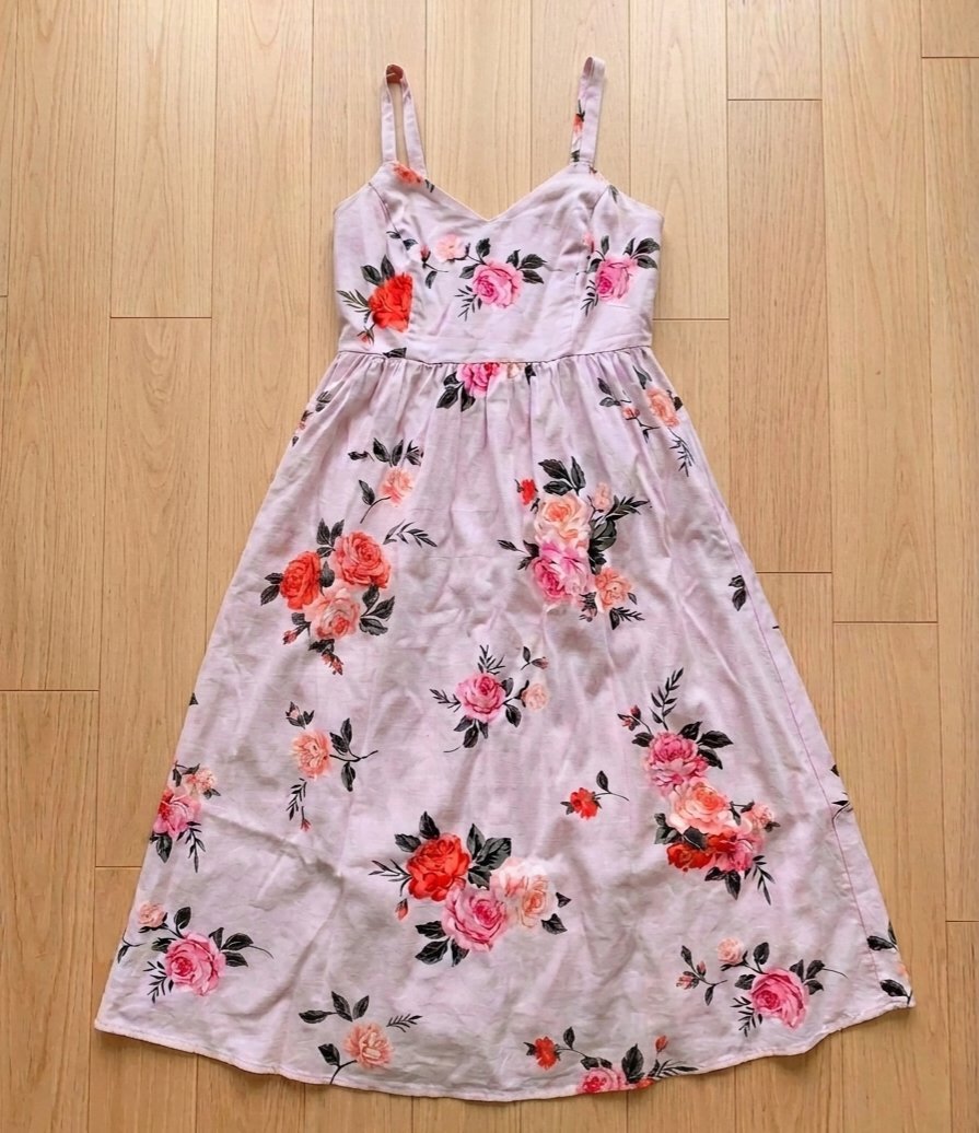 Robe mi-longue H&M