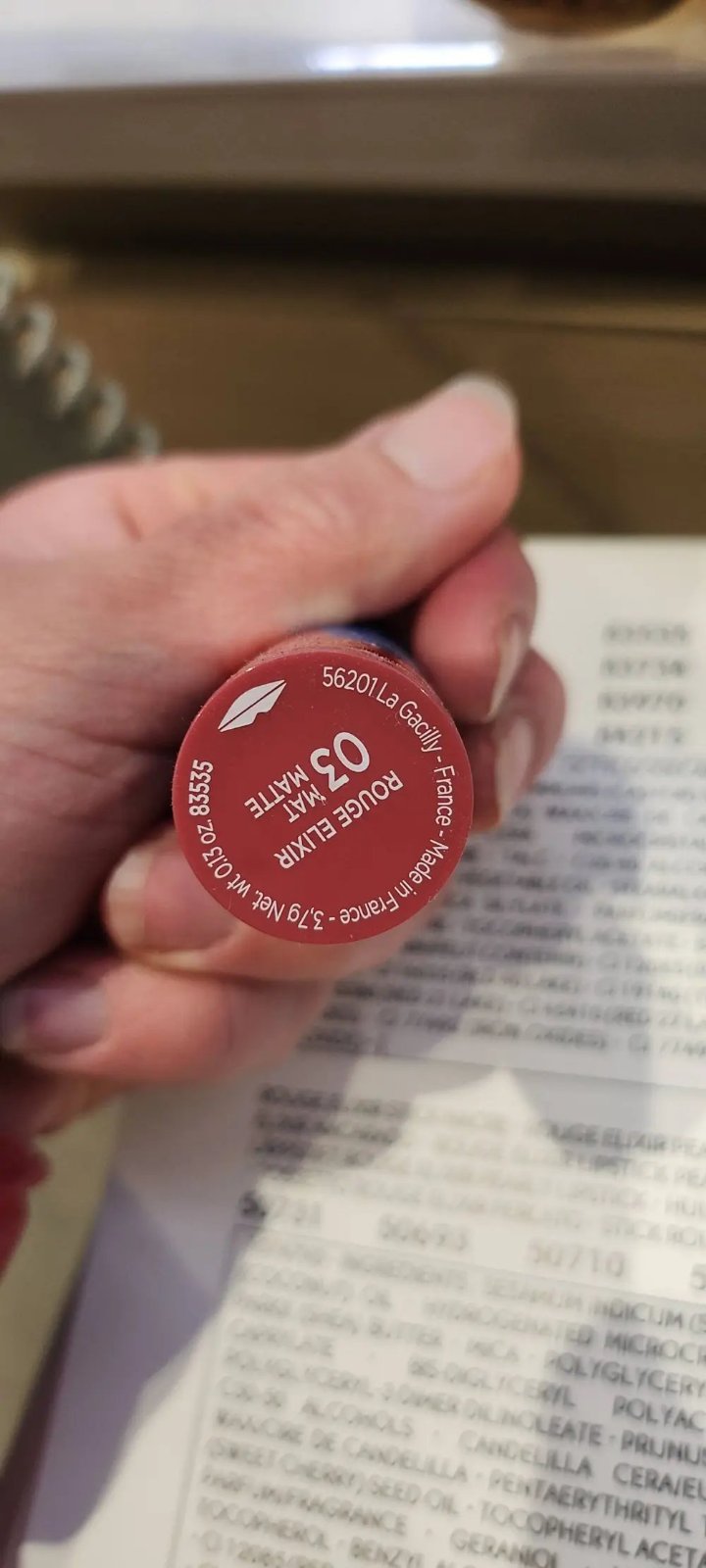 YVES ROCHER Rouge élixir 03 matte