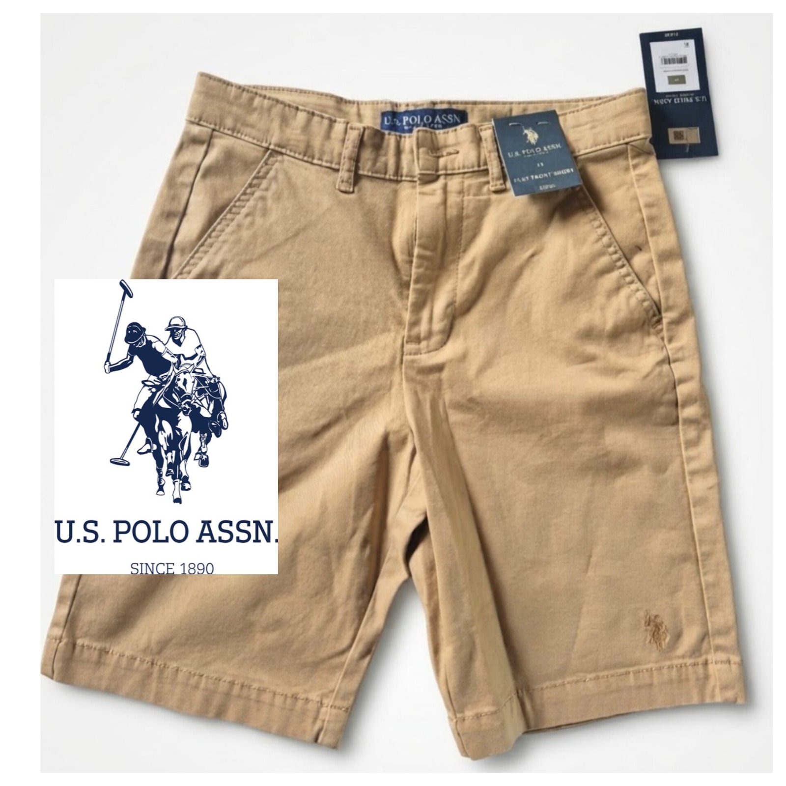 Short US POLO   12-14 ans