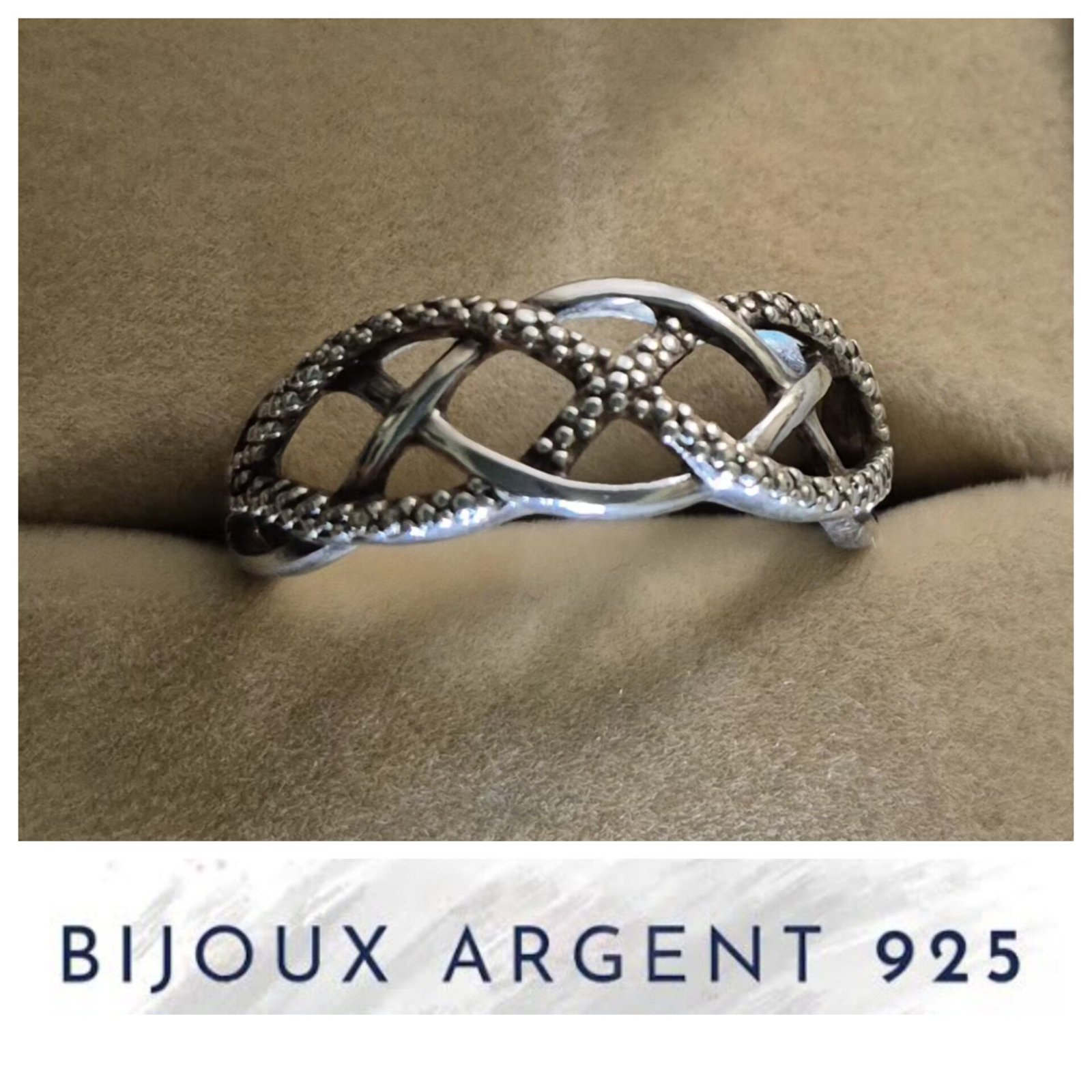 Bague argent 925