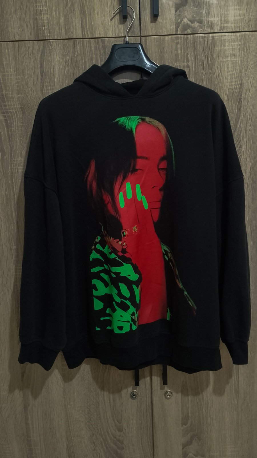 Billie Eilish Divided man hoodie , capuche 