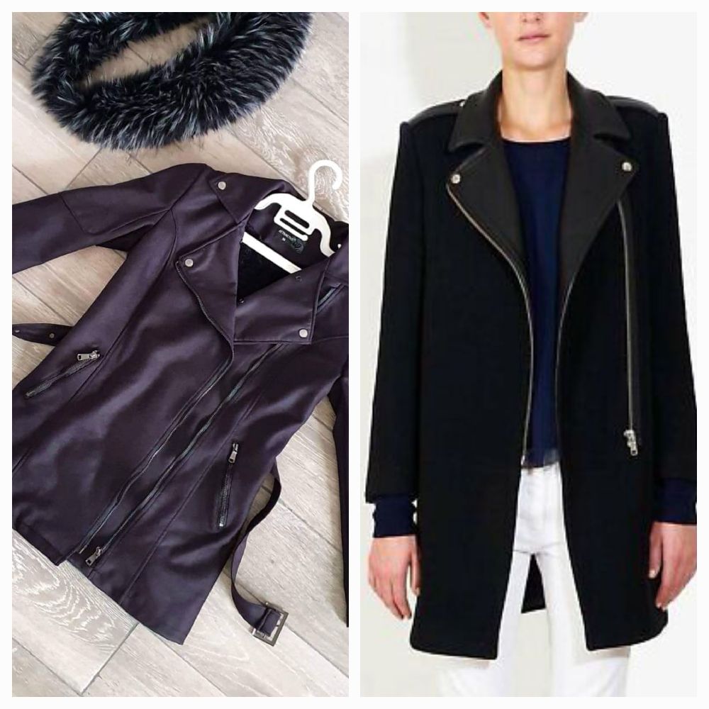 Manteau noir veste doublé en polaire neuf