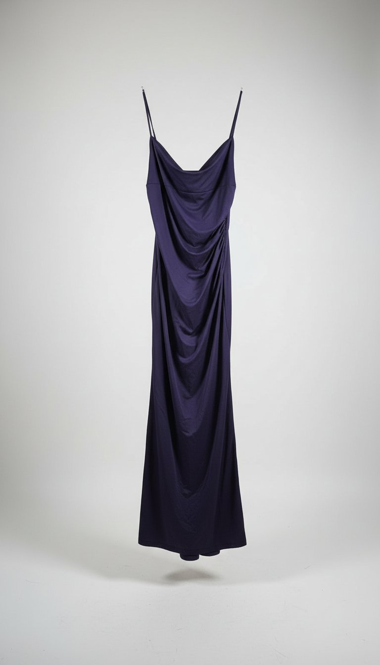 Robe bleu marine soirée