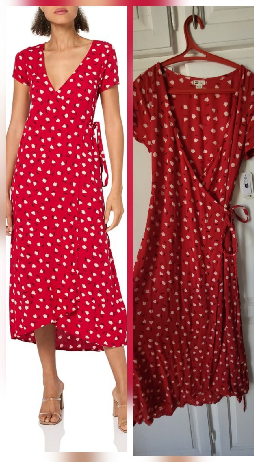 BILLABONG FRAUE DRESS- Robe de jour rouge