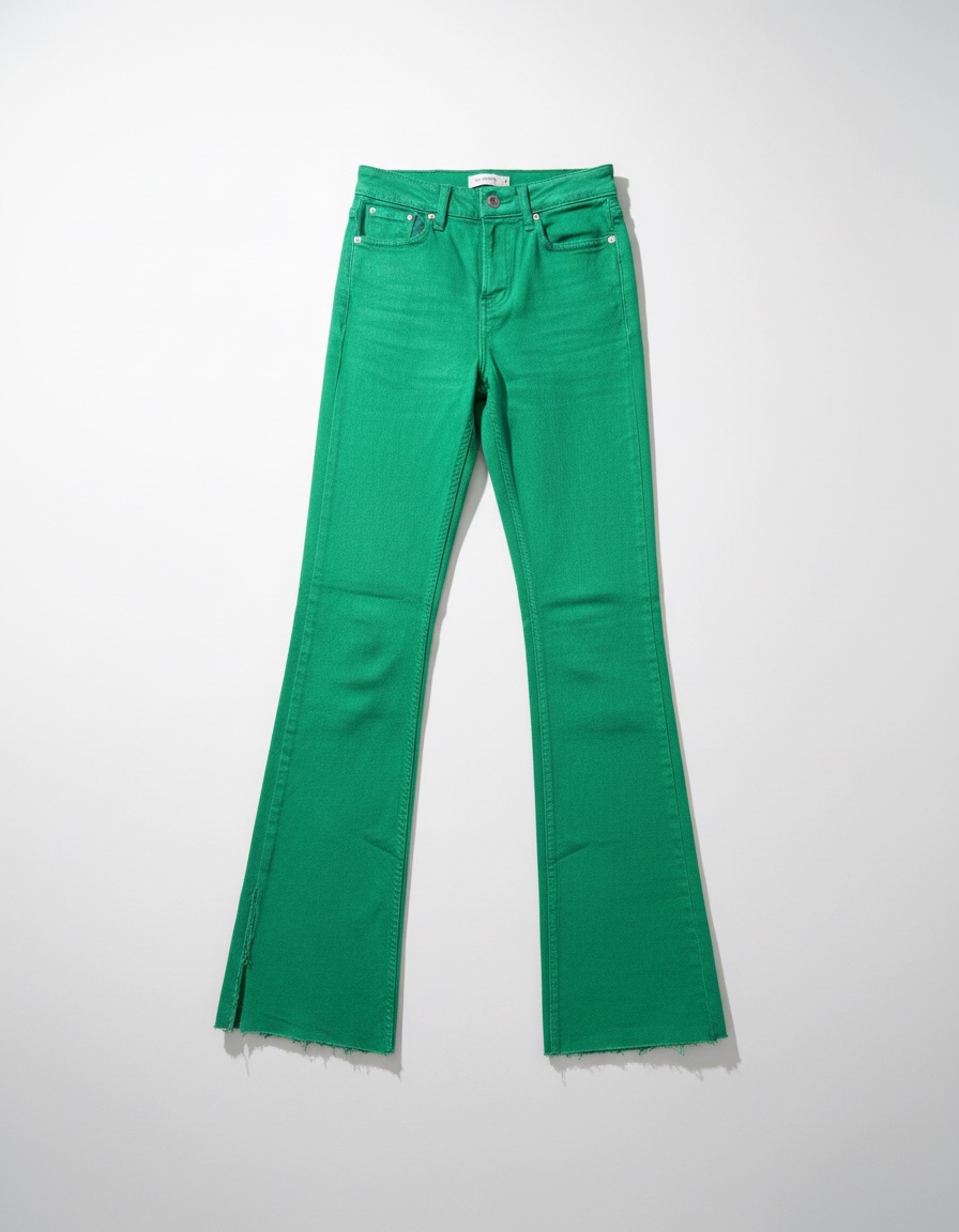 Pantalon vert en djean taille Xs en trés bon état