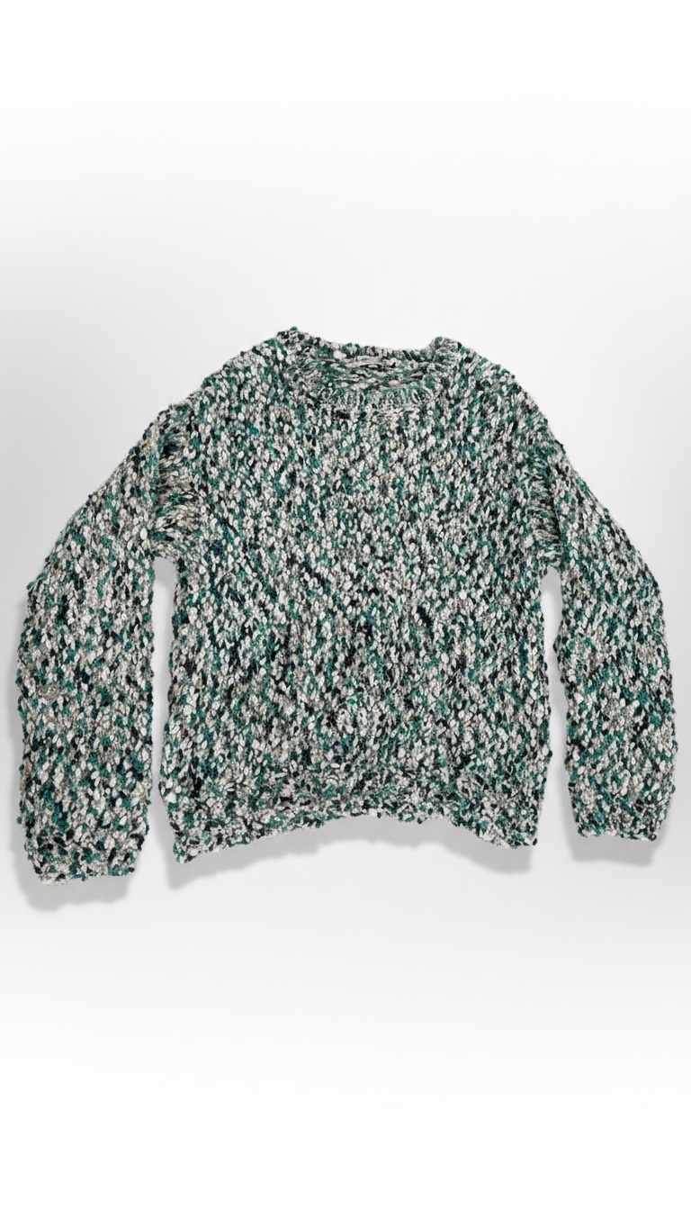 Pull aversize en laine pailleté taille M ylabes L en trés bon état