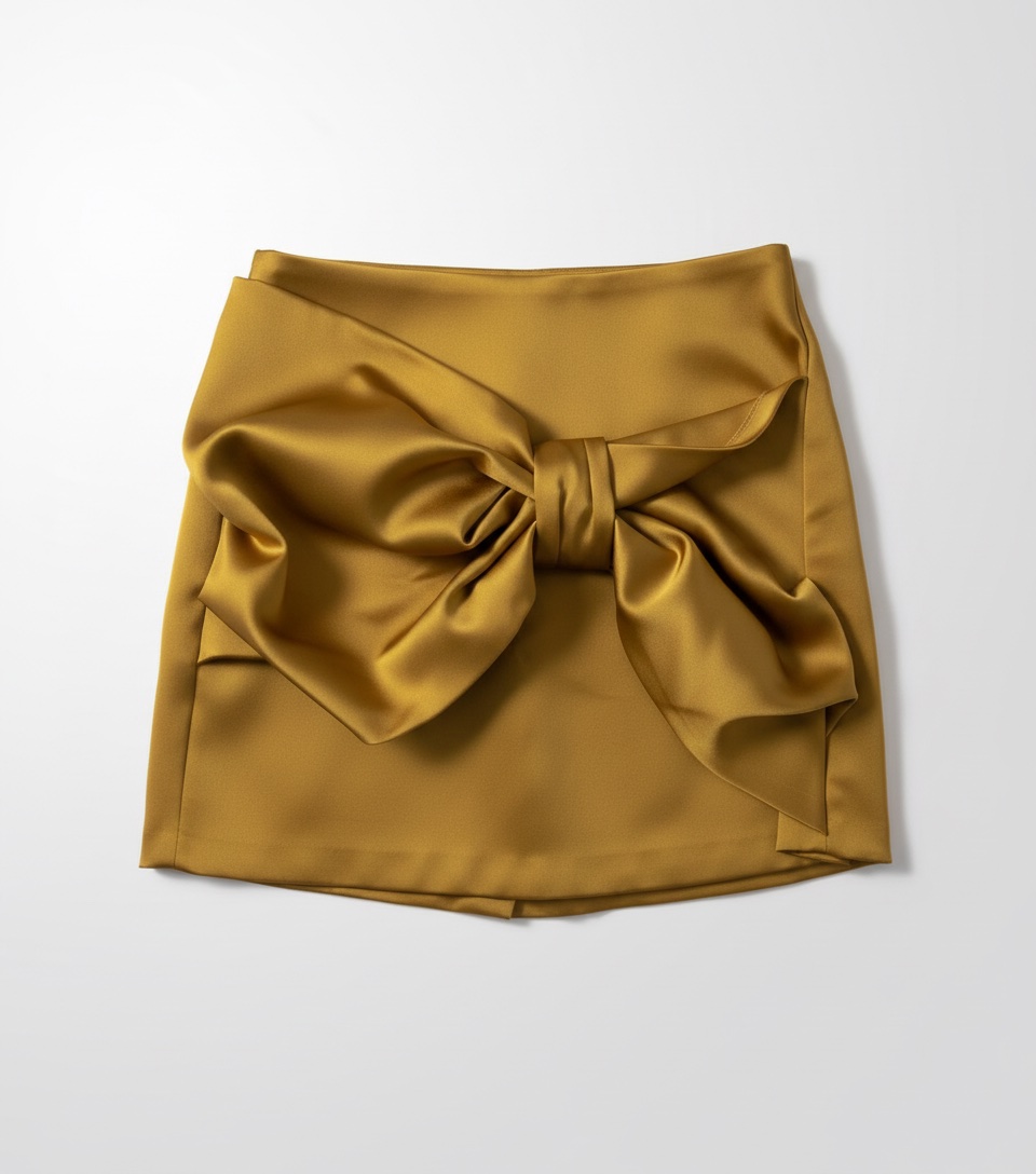 Jupe Zara jaune doré neuf avec etiquette taille XS