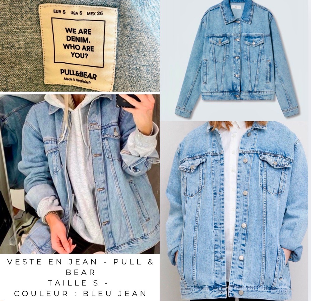 Veste en jean