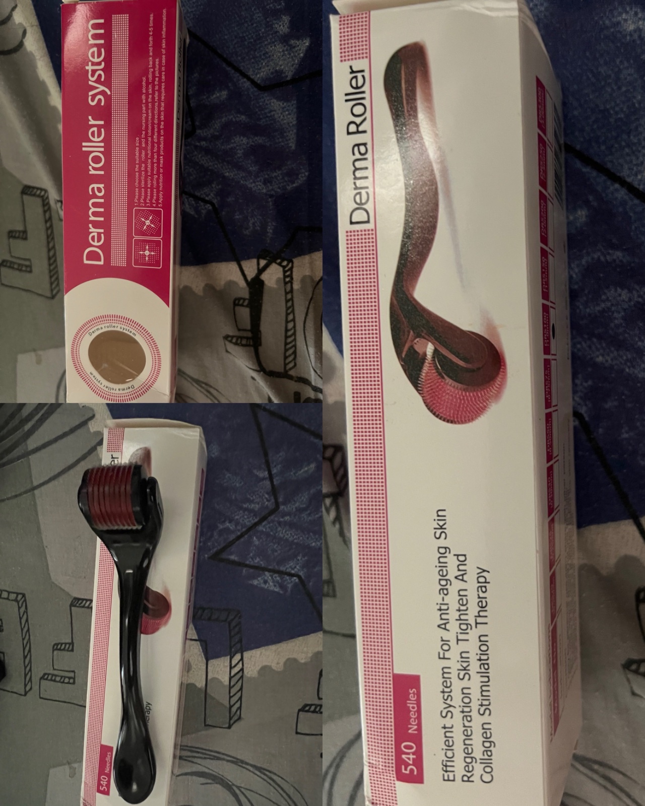 Derma roller jamais utilisè