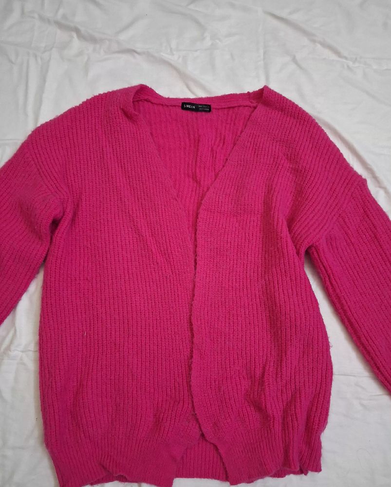 Gilet SHEIN rose fushia