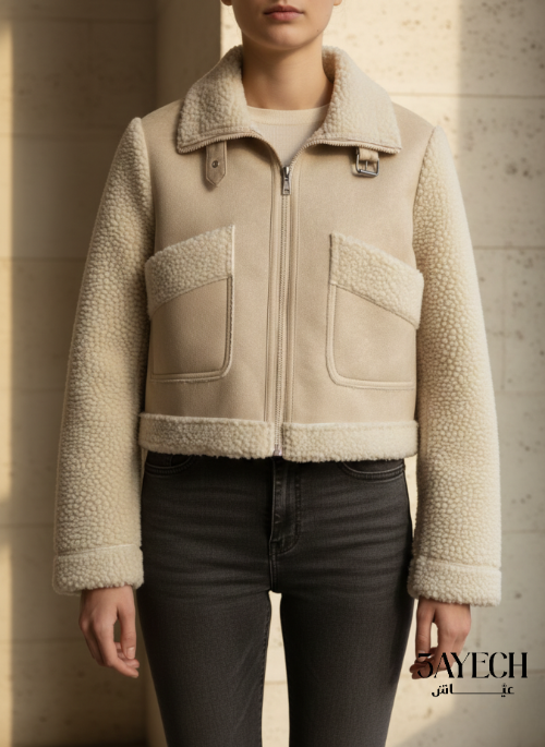 Veste 3alloucha beige