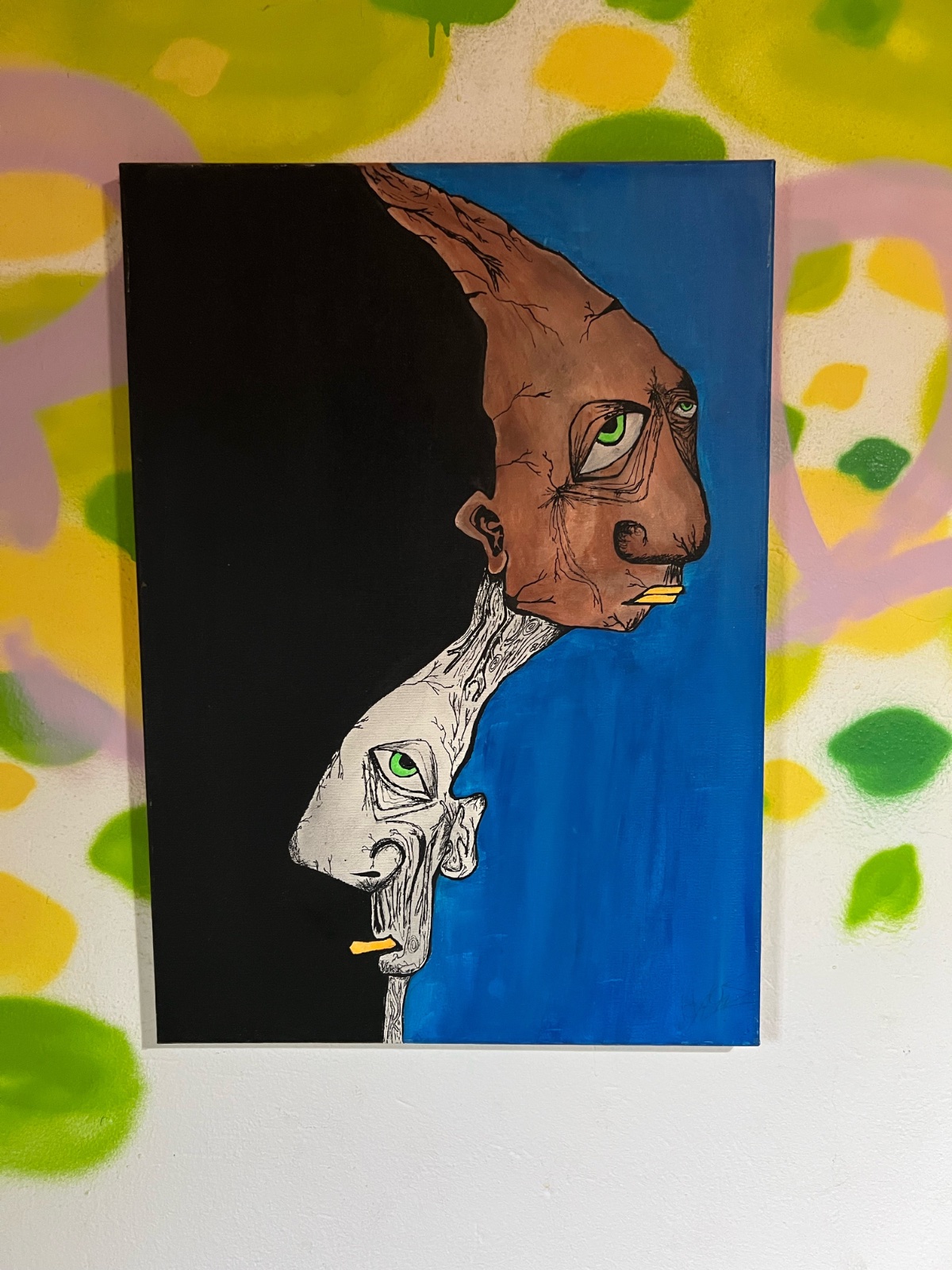 Tableau canvas acrylic a vendre 
