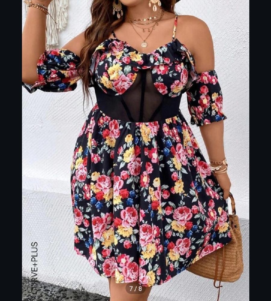 Robe grande taille 