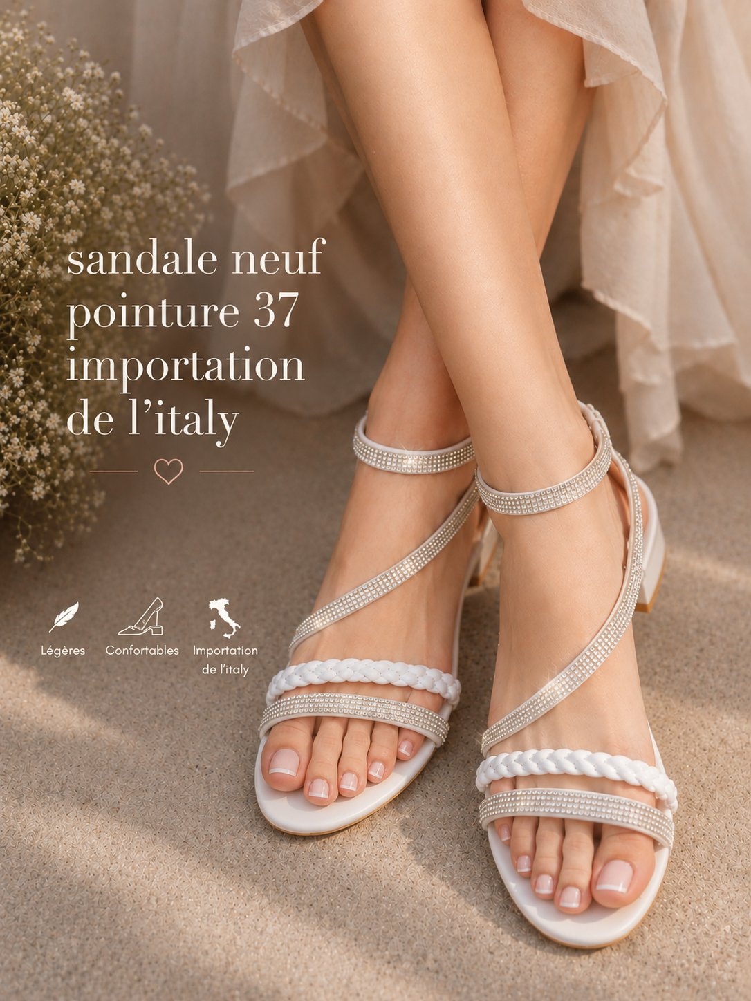 Sandale importation pointure 37