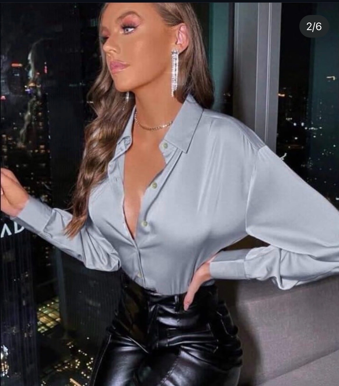 Chemise zara s/m sans étiquette 