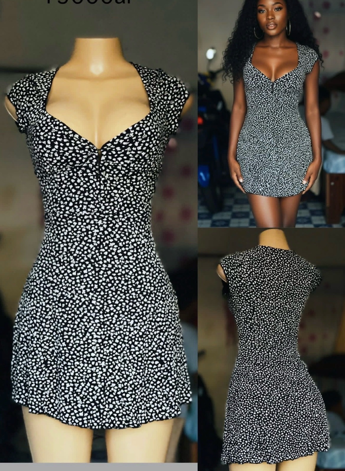 Robe bershka xs/s 