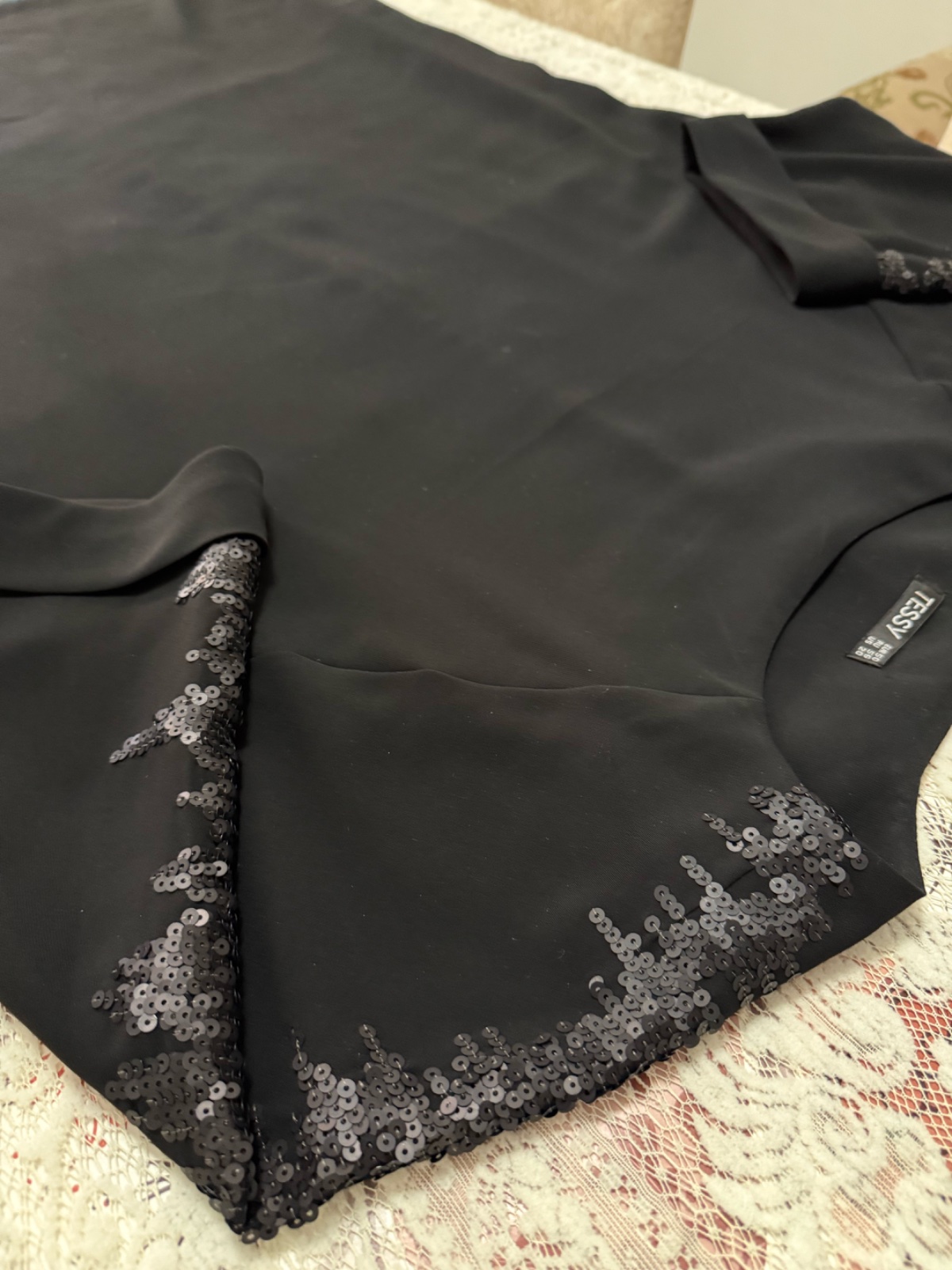 Robe noire élégante