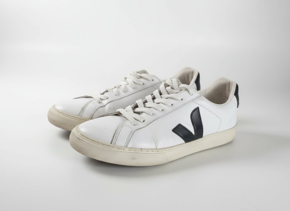 Basket en cuir v-10 