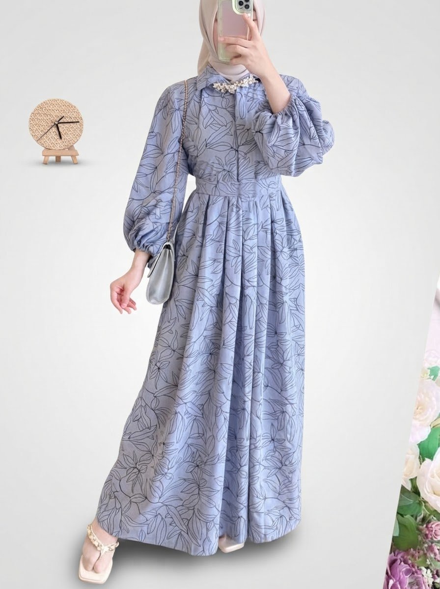 Robe bleu 