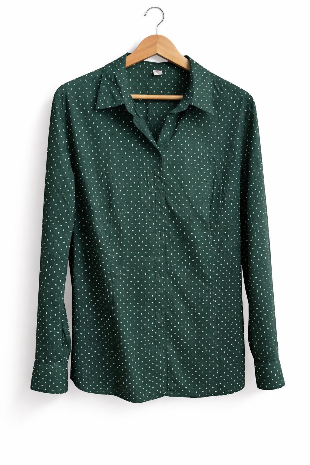 Chemise femmes vert bouteille 