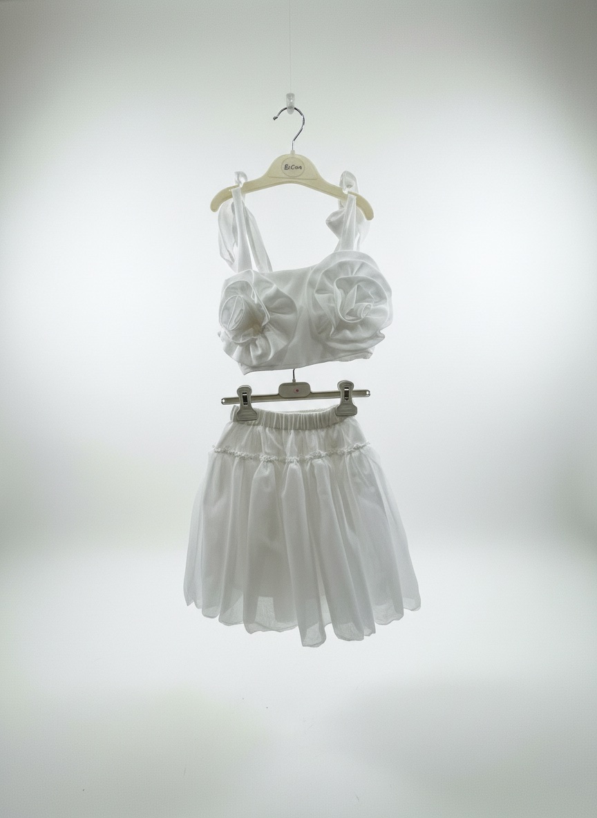 Ensemble cute en blanc