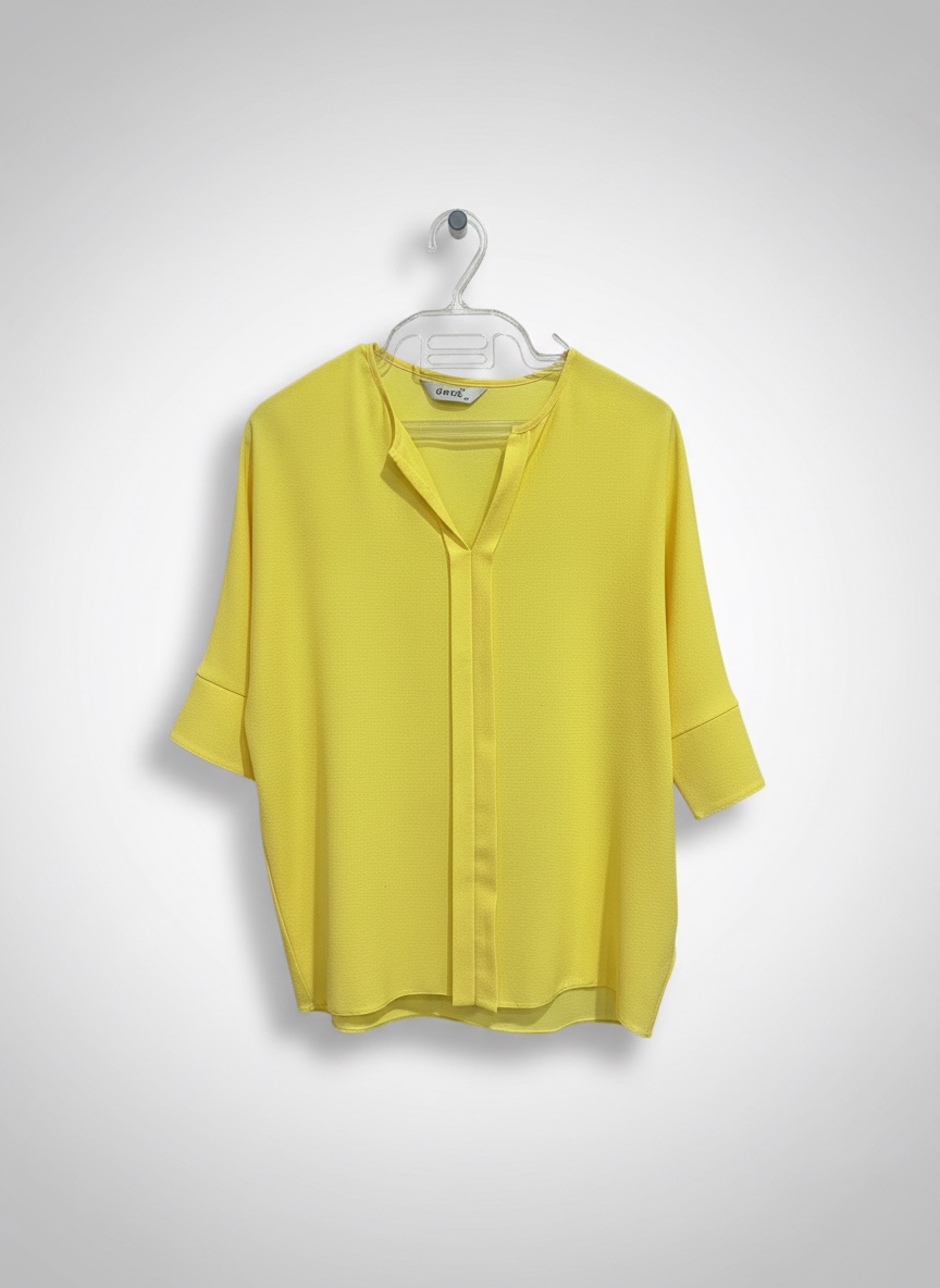 Chemise jaune