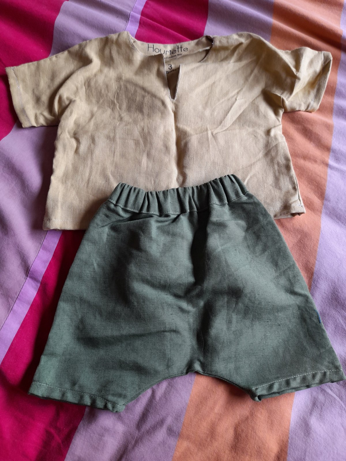 Tenue unisexe pour bébé de 3 mois