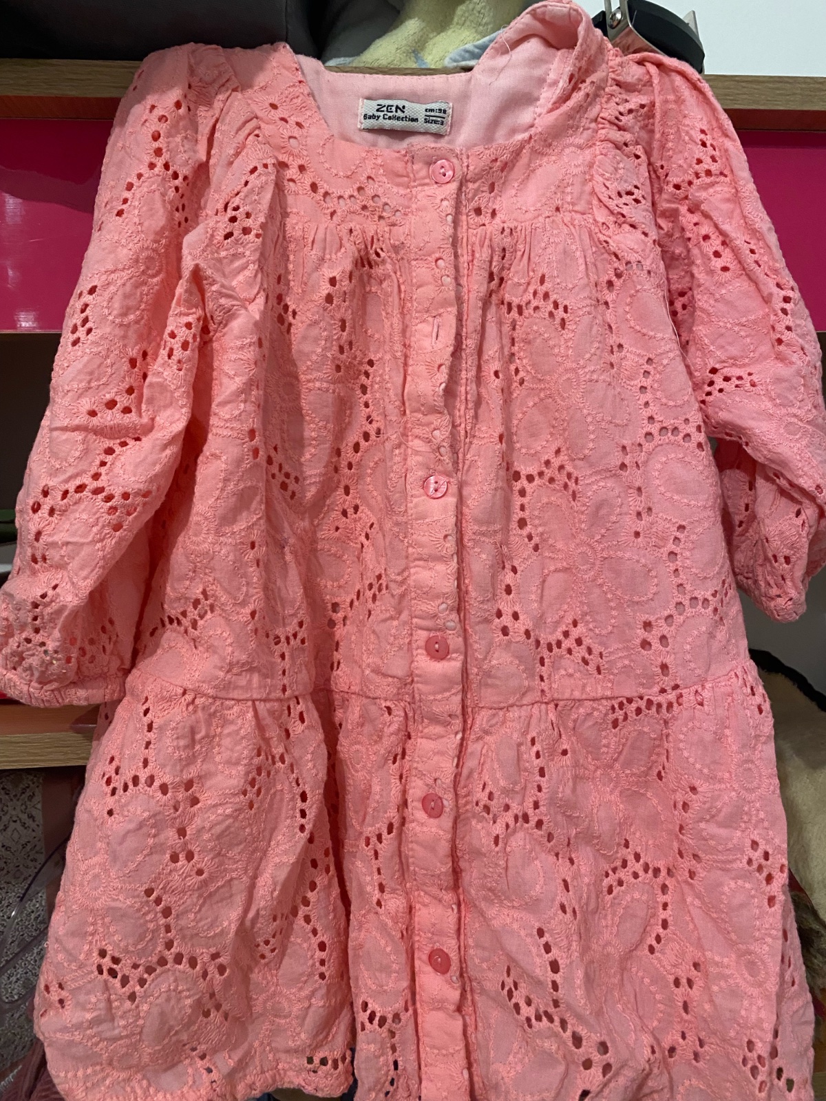 Robe rose 