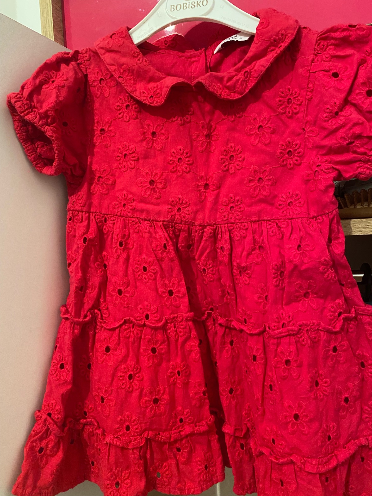 Robe rose fushia 