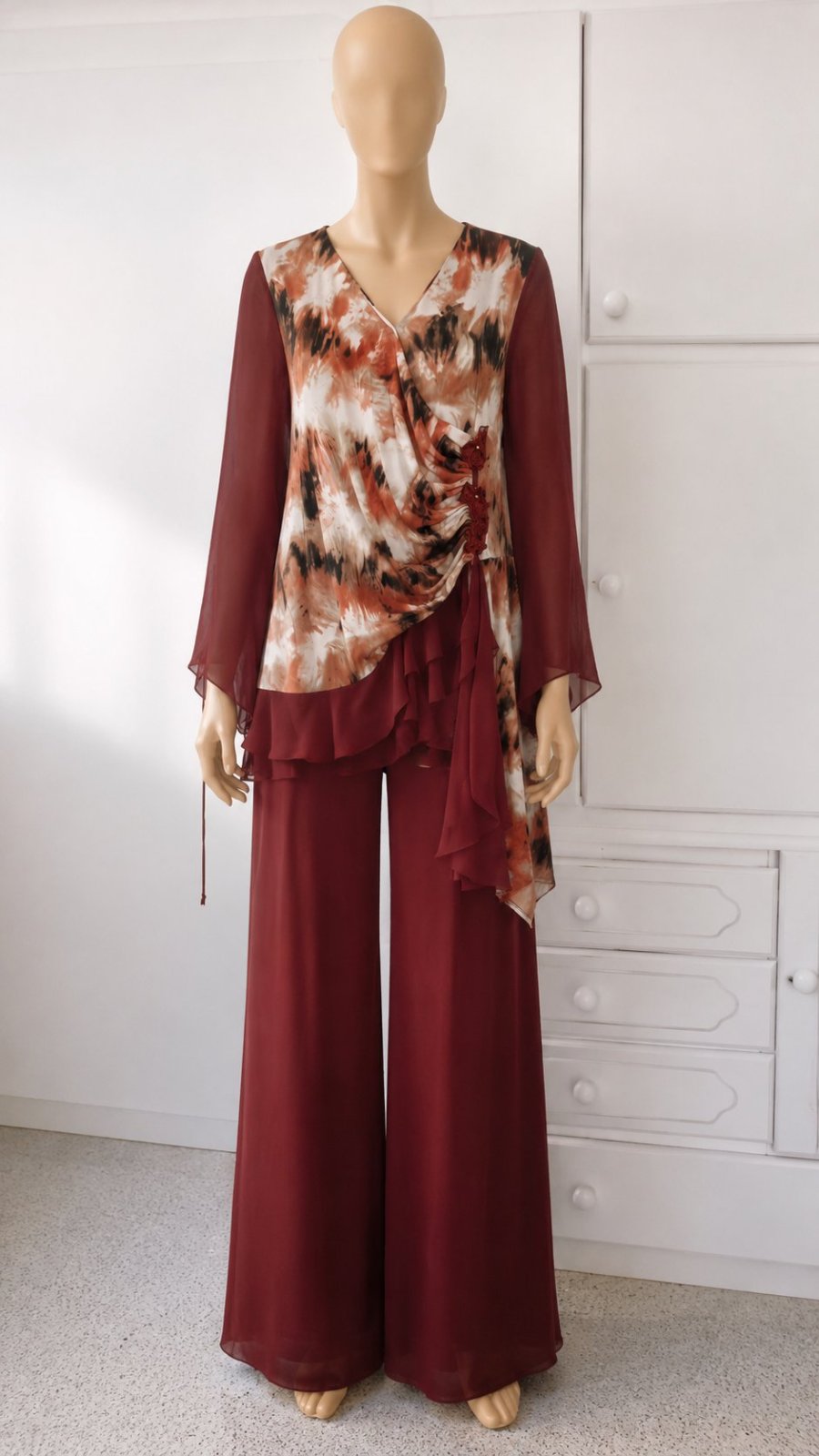 Ensemble femme chic  – pantalon + marinière