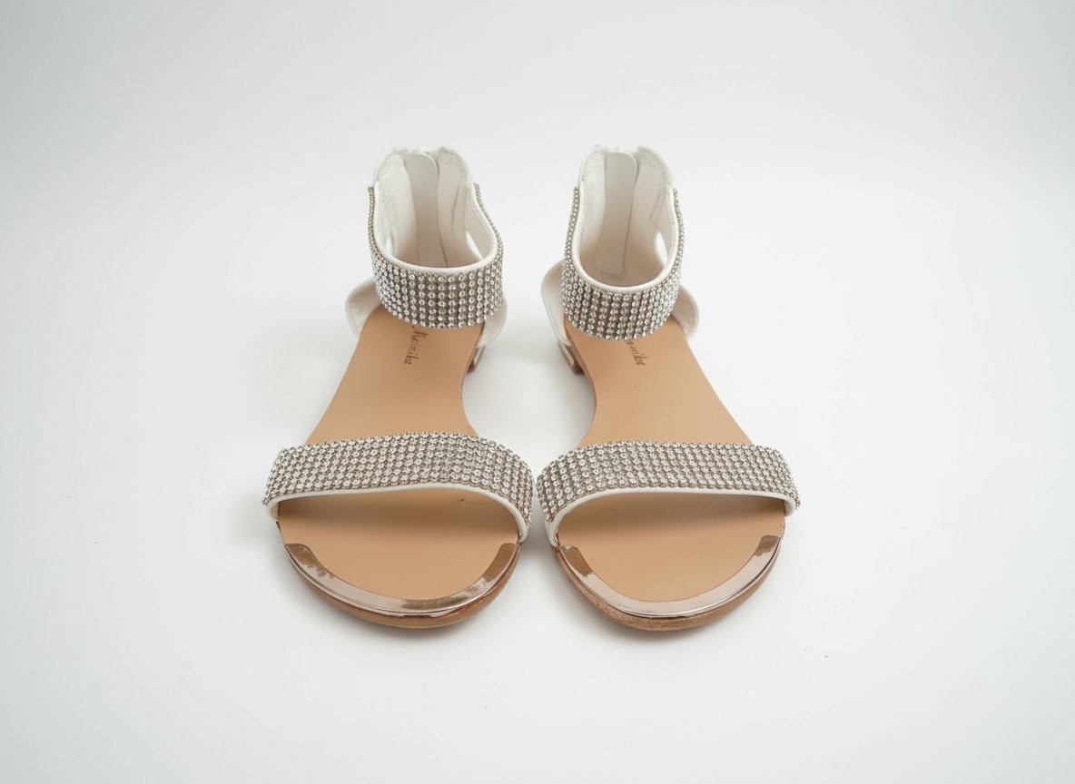 Sandale argent 