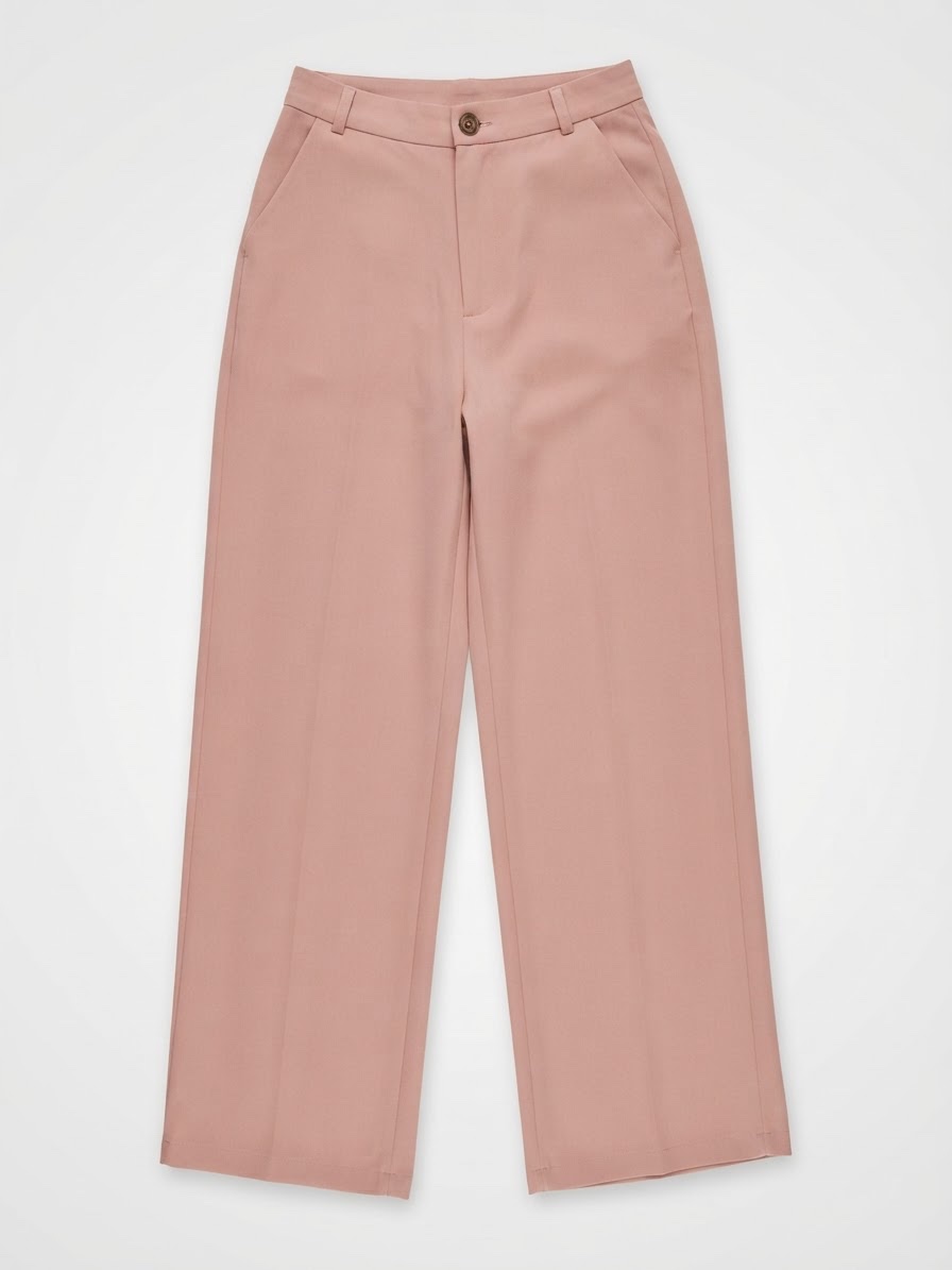 Pantalon taille haute 